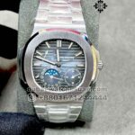 Patek Philippe Nautilus 5712/1A-001 Moon Light blue Dial with Stainless Steel Bracelet