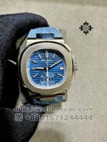 Patek Philippe 5980/60G Nautilus White Gold With Blue Dial Superclone Copy