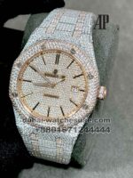 Audemars? Piguet Royal Oak? 42 mm Iced Out Gold two tone