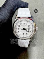 Patek Philippe Ladies 5267/200 A White Dial With Rubber Strap