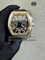Franck Muller Vanguard V45 Gray Dial With? Chrono and Gray Rubber Strap Copy