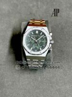 Audemars Piguet Royal Oak Chronograph Green Dial Stainless Steel Copy
