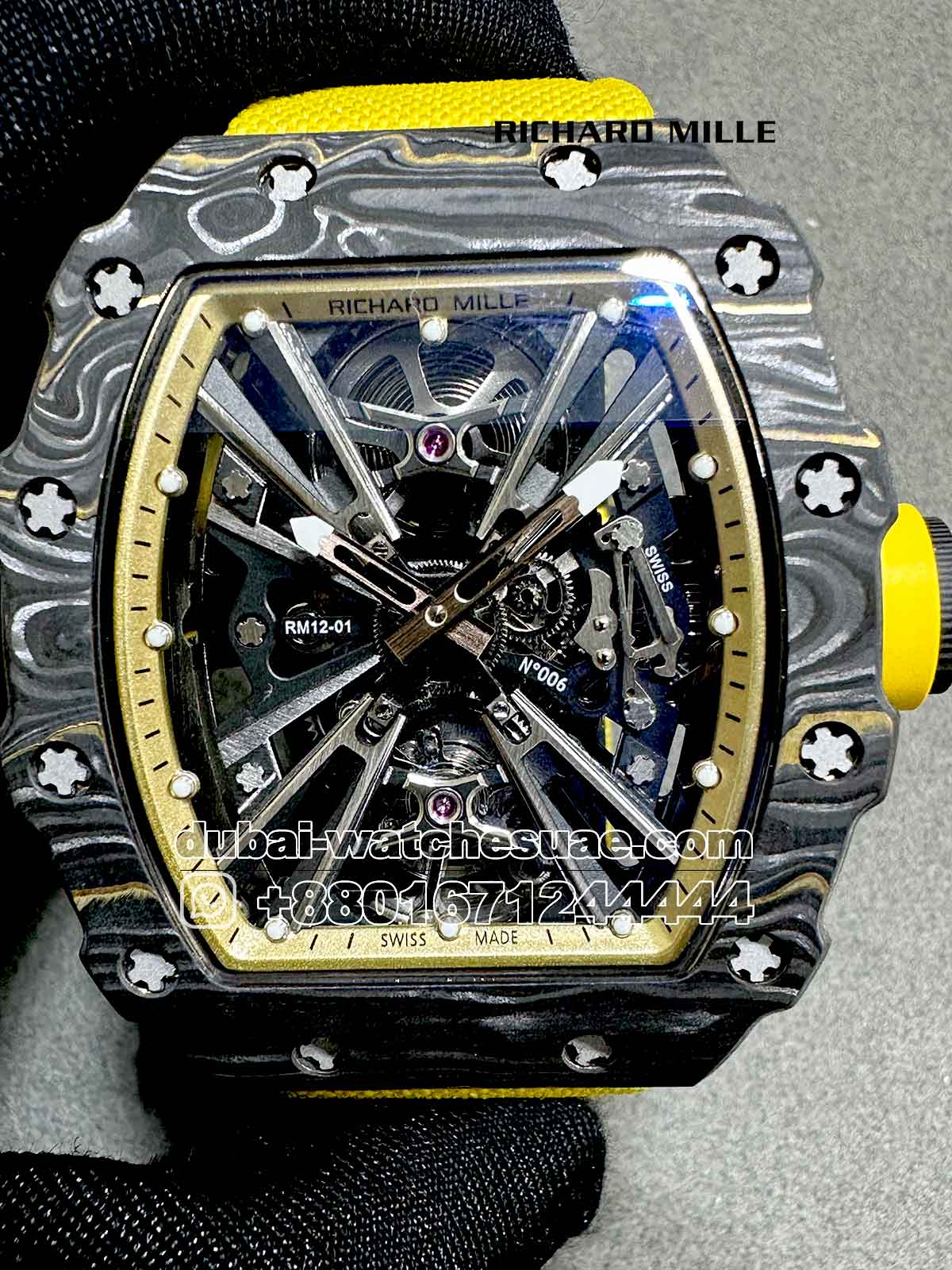 1-a-4-8.jpg RM 12-01 Rafael Nadal Limited Edition With Yellow Velcro Strap Copy - Image 1