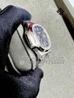 Patek Philippe Nautilus Perpetual Calendar 5740/1G-001 White Gold New/Fullset/2021 Blue Dial With Chrono Stoned Bezel - Image 2