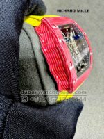 Richard Mille Rafa RM 35-02 Tourbillon Super Slim? Red Bezel with Yellow Rubber Strap Copy - Image 2