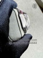 SANTOS DE CARTIER WATCH  LARGE MODEL, HAND-WOUND MECHANICAL MOVEMENT, STEEL - Image 2