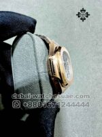 Patek Philippe Nautilus 5990/1R-001 Rose Gold Chronograph Travel Time Copy - Image 2