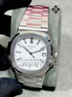 Patek Philippe Patek Philippe Nautilus 5711/1A-011 White Dial Stainless Steel Bracelet - Image 2