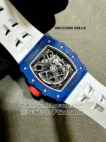 Richard Mille Rafa Nadal RM 35-03? Blue With White Rubber Strap? Copy - Image 3