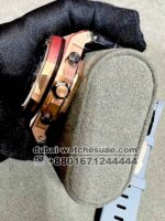 Audemars Piguet Royal Oak Offshore Chronograph selfwinding Ref: 264700R.OO.A002CR.02 Black Dial With Rose Gold Sub Dial Rose Gold Bezel With Black Leather Strap - Image 3