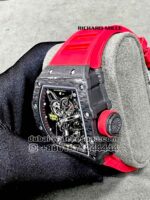 Richard Mille? Rafa RM 35-02 Tourbillon Super Slim With Red Strap - Image 3