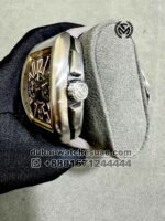 Franck Muller Vanguard V45 Gray Dial With? Chrono and Gray Rubber Strap Copy - Image 3