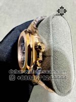 Patek Philippe Nautilus 5990/1R-001 Rose Gold Chronograph Travel Time Copy - Image 3
