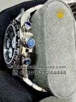 Rolex Cosmograph Daytona Black Dial With White Chrono Copy - Image 3