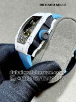 Richard Mille RM 27-02 Tourbilion With Blue Fabric Strap Copy - Image 3