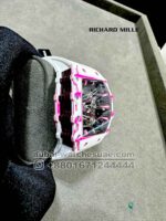Richard Mille RM 38-02 Tourbillon Super Slim White and Pink Copy - Image 4