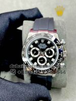 Rolex?Daytona Black Ceramic Super Slim with Stonework Black Dial Copy - Image 3