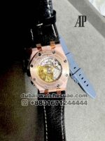 Audemars Piguet Royal Oak Offshore Chronograph selfwinding Ref: 264700R.OO.A002CR.02 Black Dial With Rose Gold Sub Dial Rose Gold Bezel With Black Leather Strap - Image 4