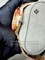 Patek Philippe Nautilus Self Winding 7118/1300 R? Two  Tone Stoned Bezel Everrose Dial and Rose Gold Bracelet - Image 4