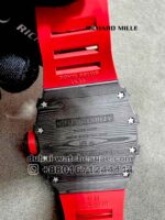 Richard Mille Rafa 27-02 Black With?Red Rubber Strap - Image 4