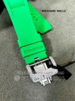 Richard Mille RM 011 Aftermarket Iced Out Green Copy - Image 4