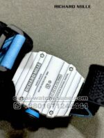 Richard Mille RM 27-02 Tourbilion With Blue Fabric Strap Copy - Image 4