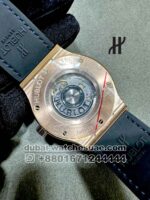 Hublot Classic Fusion 45 mm Blue?Dial With Blue Leather Strap Copy - Image 4