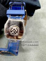 Franck Muller Yachting Iced Rose Gold and Blue Watch - Image 4