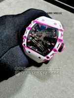 Richard Mille RM 38-02 Tourbillon Super Slim White and Pink Copy - Image 5