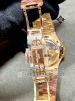 Patek Philippe Nautilus Self Winding 7118/1300 R? Two  Tone Stoned Bezel Everrose Dial and Rose Gold Bracelet - Image 5