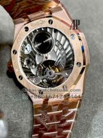 AP Royal Oak Selfwinding Flying Tourbillon Blue? Dial Rose Gold? Bracelet - Image 4