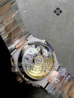 Patek Philippe Nautilus 5980/1AR-001  Automatic Blue Dial Rose Gold Bezel Two tone Bracelet - Image 6