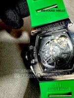 Richard Mille RM 011 Aftermarket Iced Out Green Copy - Image 5
