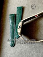 Cartier De Santos Green Dial Copy Watch with Roman Numeric 39.8 mm - Image 4