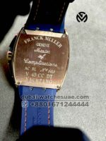 Franck Muller Yachting Iced Rose Gold and Blue Watch - Image 5