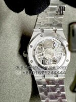 Audemars Piguet Tourbillon Green Diamond Ref 26532IC.EE.1220TI.01 Green Dial Wilth Green Stoned Bezel Stainless Steel - Image 5