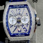 ? Franck Muller Yachting Fully  Iced Blue