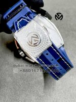 ? Franck Muller Yachting Fully  Iced Blue - Image 4