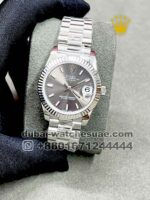Rolex 31 MM Date Just Classic Gray Jubillee