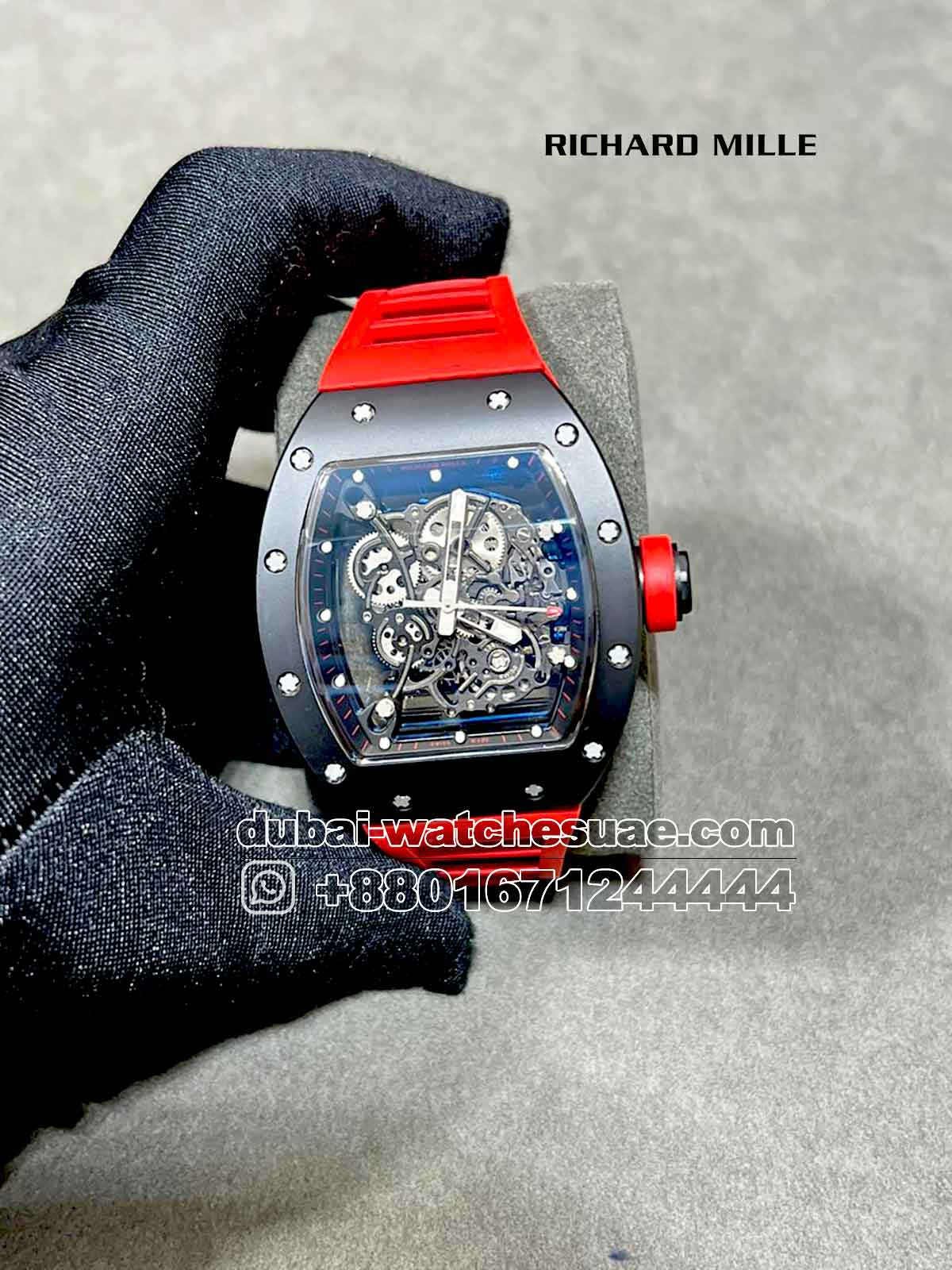 10-a-2.jpg Richard Mille? 055 Bubba Watson Red - Image 1