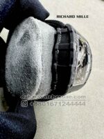 Richard Mille Rafa RM 35-01 Tourbillon Super Slim Black With Black? Fabric Strap Copy - Image 2
