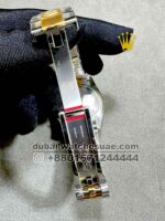 Rolex 36 mm Gold? Date Just? Black Dial With Stone Numeric? Two Tone Jubilee Bracelet Copy - Image 4