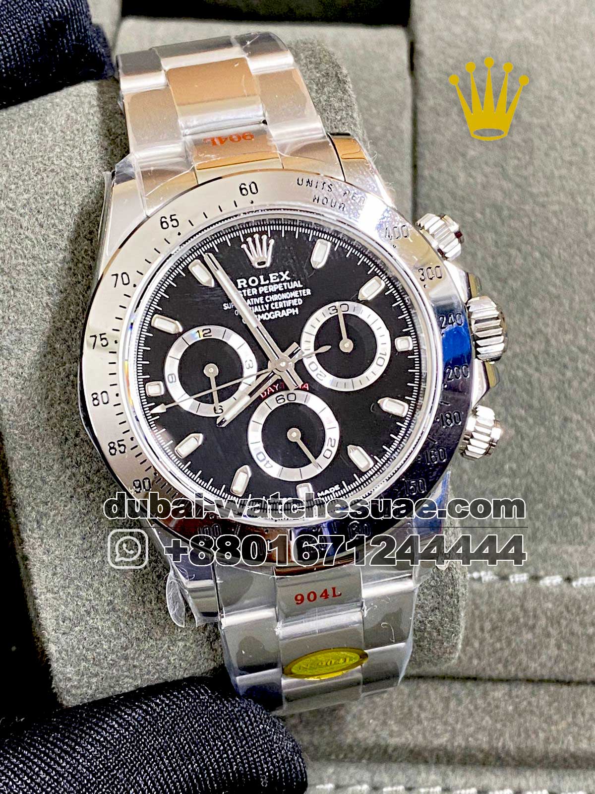 109.1.jpg Rolex Daytona 116520 - 40mm in Stainless Steel - Image 1