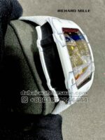 Richard Mille RM 27-02 Tourbilion With White Fabric Strap Copy - Image 2