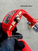 Richard Mille RM 07-001 Red With Red Rubber Strap Copy - Image 2