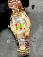 AUDEMARS PIGUET ROYAL OAK 41MM ROSE GOLD REf:15400 OR.OO.D088CR.01 White Dial Yellow Gold Bracelet - Image 4