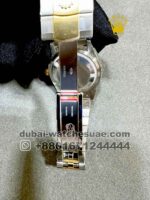 Rolex 36 mm Date Just? Gold? ?Dial Roman Numeric With? Stoned? Gold? lined Bezel Two Tone Jubilee Copy - Image 4