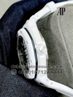 Audemars Piguet Royal Oak  In White  Dial With White Ceramic Bezel - Image 2