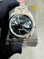 Rolex 36 mm Date Just? Wimbledon Dial? With Jubilee Bracelet Copy