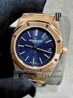 Audemars Piguet Royal Oak? 39MM Blue? Dial with Rose Gold? Bracelet Copy